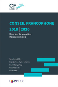 Conseil francophone 2018-2020 - deux ans de formation