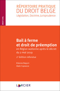 Bail à ferme et droit de préemption