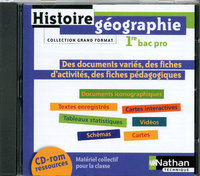 Coffret de Ressources Histoire-Géographie 1re Bac Pro 3 ans Grand Format Coffret pédagogique