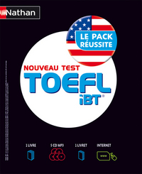 COFFRET TOEFL 1 LIVRE 1 LIVRET + 5 CD AUDIO + 1 OUTIL INTERACTIF EN LIGNE 2012