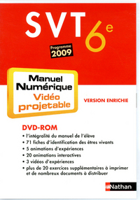 D.Rojat et J.M. Perol SVT 6e, CD-rom - Manuel num. non-adoptant papier