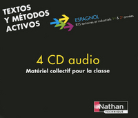 Textos y Métodos Activos Espagnol Audio