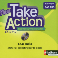 New Take action Bac Pro, Coffret 6 CD audio (communs)