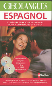 Pack Espagnol Géolangues Livre + CD audio