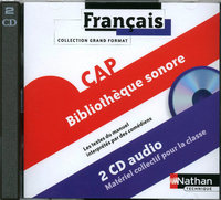 Coffret Bibliothèque sonore Français CAP Grand Format Audio