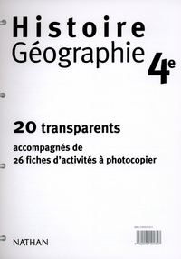HIST GEOGRAPHIE 4E CLAS 20 TRA