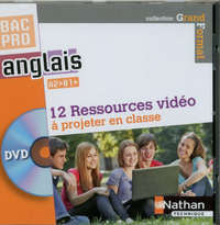 Anglais - Grand format 2de, 1re, Tle Bac Pro, 1 DVD vidéo