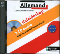 Kaleidoskop - Grand Format Niveau A2>B1 - LV1/LV2, Coffret 2 CD audio