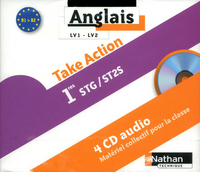 Take Action 1re STMG, ST2S, Coffret 4 CD audio