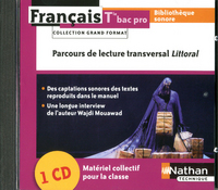 Français - Grand format Tle Bac Pro, Coffret CD audio - biblio sonore