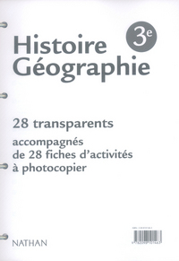 HIST GEOGRAPHIE 3E CLAS TRANSP