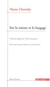 Sur la nature et le langage