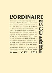 AGONE 53 - L'ORDINAIRE DE LA GUERRE