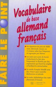 VOCABULAIRE DE BASE ALLEMAND-FRANCAIS