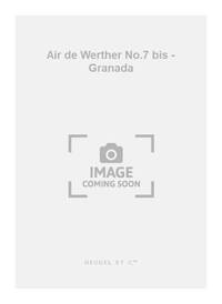 JULES MASSENET: AIR DE 'WERTHER' NO.7 BIS: LARMES ET SOURIRES (MEZZO) (VOICE & PIANO)
