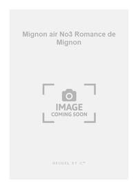 THOMAS AIR NO 3 ROMANCE DE MIGNON MEZZO SOPRANO & PIANO BOOK