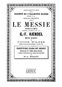 HNDEL GEORG FRIEDRICH LE MESSIE VOICE & PIANO BOOK
