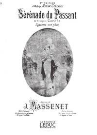 JULES MASSENET: SERENADE DU PASSANT (SOP/TEN) (VOICE & PIANO)