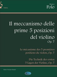 ENRICO POLO : MECCANISMO DELLE 5 PRIME POSIZIONI OP. 7 - VIOLON