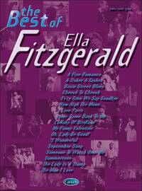 THE BEST OF ELLA FITZGERALD PIANO, VOIX, GUITARE