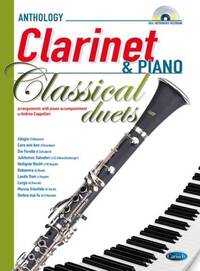 ANDREA CAPPELLARI: CLASSICAL DUETS - CLARINET/PIANO (BOOK/CD) +CD