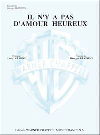 GEORGES BRASSENS: IL N Y A PAS D AMOUR HEUREUX