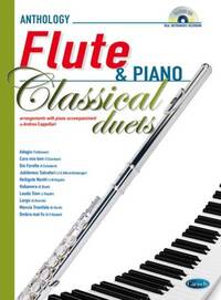 ANDREA CAPPELLARI: CLASSICAL DUETS - FLUTE/PIANO (BOOK/CD) +CD