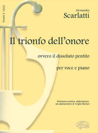SCARLATTI TRIONFO DELLONORE VCE/PF LIVRE SUR LA MUSIQUE
