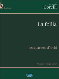 ARCANGELO CORELLI: LA FOLLIA (PARTITURA E PARTI)
