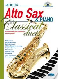 ANDREA CAPPELLARI: CLASSICAL DUETS - ALTO SAXOPHONE/PIANO (BOOK/CD) +CD