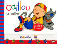 Le coffret 5 exemplaires Caillou Sac à dos