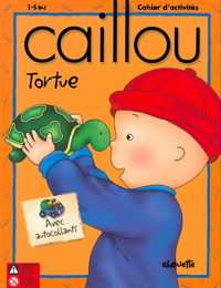 Caillou Tortue cahier d'activités + autocollants