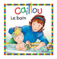 caillou Le bain