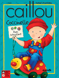 Caillou Coccinelle cahier d'activités + autocollants