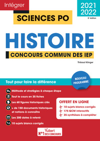 CONCOURS SCIENCES PO - HISTOIRE - TOUT POUR FAIRE LA DIFFERENCE - CONCOURS COMMUN DES IEP (RESEAU SC