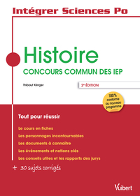 HISTOIRE - CONCOURS COMMUN DES IEP - TOUT POUR REUSSIR