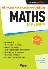 MATHS MP/MP* - METHODES - EXERCICES - PROBLEMES - SUJETS DE CONCOURS