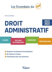 DROIT ADMINISTRATIF 2021/2022 - COURS - QCM - EXERCICES - CORRIGES