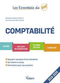 COMPTABILITE 2019/2020 - COURS - QCM - EXERCICES - ETUDE DE CAS - CORRIGES