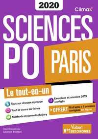 Concours Sciences Po Paris 2020-2021