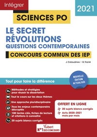 Concours Sciences Po - Le secret et Révolutions - Questions contemporaines