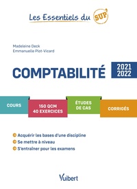 COMPTABILITE 2021/2022 - COURS - QCM - EXERCICES - ETUDES DE CAS - CORRIGES