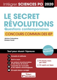 Sciences Po - Le secret et Révolutions - Concours commun IEP (réseau ScPo)