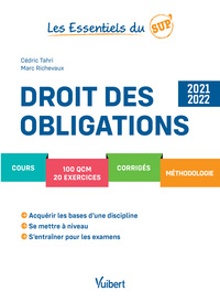 ABAND*DROIT DES OBLIGATIONS 2022/2023 - COURS - QCM - EXERCICES - CORRIGES - METHODOLOGIE