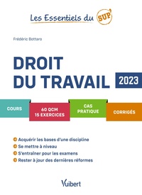 Les Essentiels du Sup : Droit du travail 2023