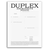 Duplex Architects /anglais