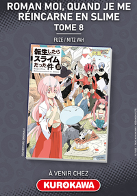 Roman Moi, quand je me réincarne en slime - Tome 8