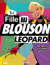 LA FILLE AU BLOUSON LEOPARD