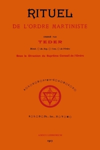 RITUEL DE L'ORDRE MARTINISTE