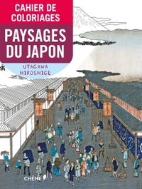 Cahier de coloriages Paysages du Japon